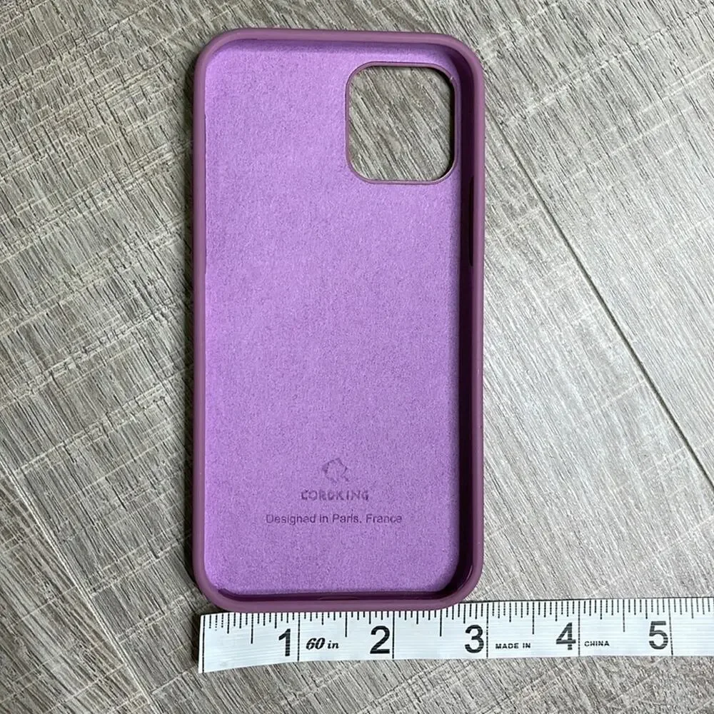 Cord King iPhone 12 Lavender Purple Silicone Protective Case